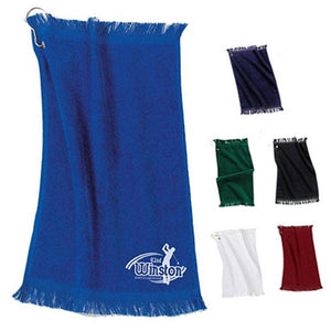 Custom Golf Fingertip Towel Add Your Logo or Text - Jittybo's Custom Clothing & Embroidery