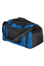 Load image into Gallery viewer, Custom EMBROIDERED Small TwoTone Duffel Bag ADD YOUR LOGO OR TEXT - Jittybo&#39;s Custom Clothing &amp; Embroidery
