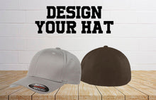 Lade das Bild in den Galerie-Viewer, Custom Flexfit / Flex Fit 6277 Curved Bill / Personalized Embroidery / Your Custom Hat / Flexfit Baseball Caps / Embroidered Hats / Custom - Jittybo&#39;s Custom Clothing &amp; Embroidery
